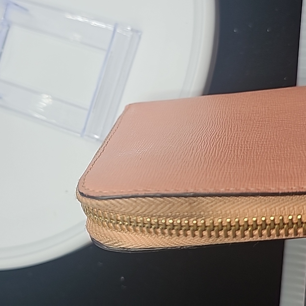 FURLA - Pink - Salmon Leather Long Wallet - Picture 3 of 5